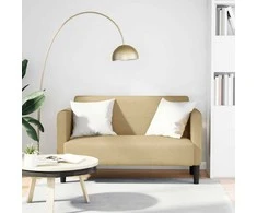 Loveseat sofa, pilkai žalia, 109cm, velvetinis audinys