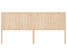 Lovos galvūgalis, 205,5x4x100cm, pušies medienos masyvas