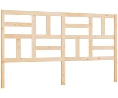 Lovos galvūgalis, 206x4x104cm, pušies medienos masyvas