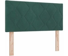 Galvūgalis Tamsiai žalia 100 cm Aksomas