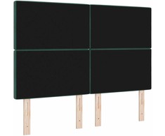 Galvūgalis Tamsiai žalia 160 cm Aksomas