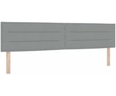 Galvūgalis Šviesiai pilka 200 cm audinys