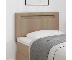 LED galvūgalis Kapučino 100 cm Dirbtinė oda