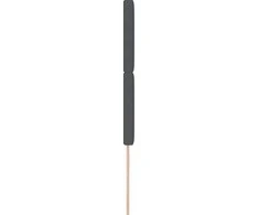 Galvūgalis Tamsiai pilka 90 cm Kordūrinis audinys