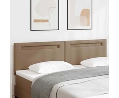 LED galvūgalis Kapučino 180 cm Dirbtinė oda