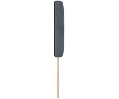 Galvūgalis Tamsiai pilka 80 cm Aksomas