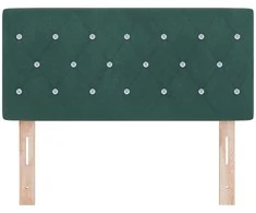 Galvūgalis Tamsiai žalia 100 cm Aksomas