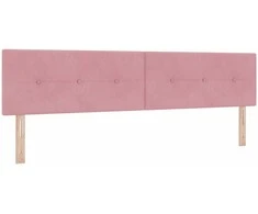 Galvūgalis Rožinė 200 cm Aksomas
