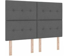 Aukščio reguliuojamas atlošas Tamsiai pilka 160 cm audinys