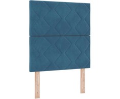 Galvūgalis Tamsiai mėlyna 80 cm Aksomas