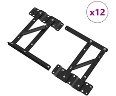 Lovos kėlimo mechanizmas 12 vnt. Juoda 340 x 95 x 40 mm Geležis