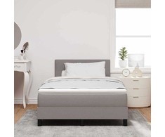 Kiemas lova su LED juostelėmis Tortora 120 x 200 cm audinys