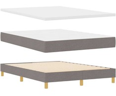 Kiemas lova su galvūgalio Tortora 200 x 140 cm audinys