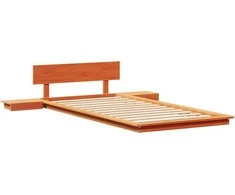 Lova Lovos rėmas Ruda 90 x 190 cm Medis
