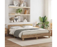 Lovos rėmas Amatininkų ąžuolas 200 x 200 cm Apdirbta mediena