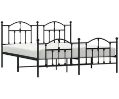 Lova Lovos rėmas be čiužinio, juodas, 160x200cm, metalas