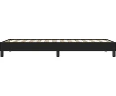 Lova Lovos rėmas be čiužinio Juodas 80x220 cm aksomas