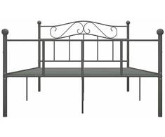 Lovos rėmas, pilkos spalvos, 160x200cm, metalas