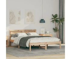 Lovos rėmas Ruda 140 x 190 cm Kietos pušies mediena