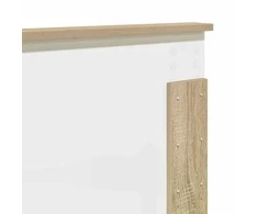 Lova Lovos rėmas Sonoma ąžuolas 200 x 200 cm Inžinerinė mediena