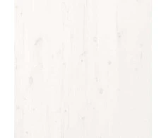 Lova Lovos rėmas Balta 225,5 x 205,5 x 69,5 cm Kietas pušies medis