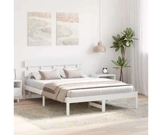 Lovos rėmas Ruda 140 x 200 cm Pušies medienos masyvas
