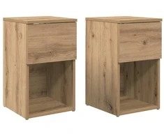 Lovos spintelė 2 pcs Artisano ąžuolo 29 x 31,5 x 49 cm