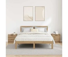 Lovos spintelė 2 pcs Amatininkų ąžuolas 40 x 39 x 40cm