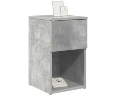 Lovos spintelė 2 pcs Betono pilka 29 x 31,5 x 49 cm