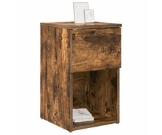Lovos spintelė 2 pcs Dūminio ąžuolo 29 x 31,5 x 49 cm