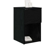 Lovos spintelė 2 pcs Juodojo ąžuolo 29 x 31,5 x 49 cm