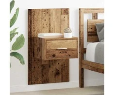 Šalia lovos spintelė 2 pcs Senas medis 50 x 32,5 x 80cm