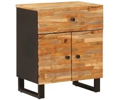 Lovos spintelė Ruda 50 x 33 x 60 cm Kietas mango medis