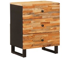 Lovos spintelė Ruda 50 x 33 x 62 cm Kietas mango medis