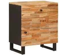 Lovos spintelė Ruda 50 x 33 x 60 cm Kietas mango medis