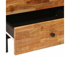 Lovos spintelė Ruda 50 x 33 x 62 cm Kietas mango medis