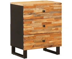 Lovos spintelė Ruda 50 x 33 x 62 cm Kietas mango medis