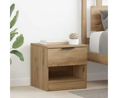 Lovos spintelė 2 pcs Amatininkų ąžuolas 40 x 39 x 40cm