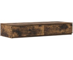 Lovos stalčiai su stalčių Rūkyta ąžuolas 75 x 36,5 x 16,5 cm