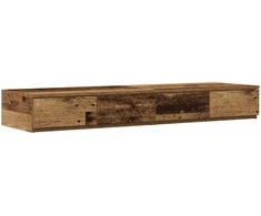 Lovos stalčiai su stalčių Senas medis 120 x 36,5 x 16,5 cm
