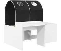 Lovos su Tuneliu 4 pcs Artisian ąžuolas ir juoda