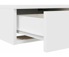 Lovos stalčiai Balta 180 x 36,5 x 16,5 cm Apdirbta mediena