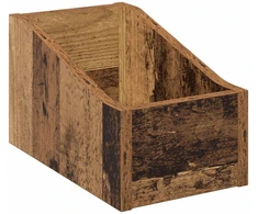 LP įrašų dėžutė Ąžuolo mediena 18 x 32 x 18 cm Apdirbta mediena