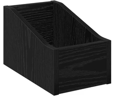 LP įrašų dėžutė Juodojo ąžuolo 18 x 32 x 18 cm Apdirbta mediena