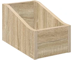 LP įrašų dėžutė Sonoma ąžuolas 18 x 32 x 18 cm Apdirbta mediena