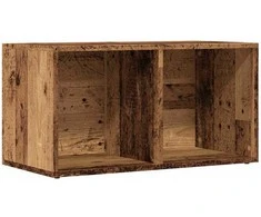 LP laikymo dėžutė Sena mediena 69,5x34x36 cm Inžinerinė mediena