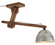 Lubinis šviestuvas, sidabrinis, 105x30x65-108cm, 25W, E27