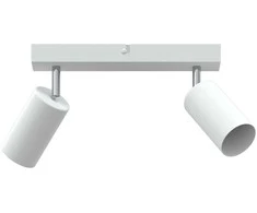 Lubų prožektorius su prožektoriais Balta 26 x 6 x 16 cm metalas