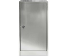 mailbox su saugykla Juoda 30 x 20 x 55 cm Cinkuota plienas