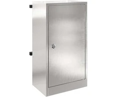 mailbox su durimis Sidabro 30 x 20 x 55 cm Nerūdijantis Plienas
